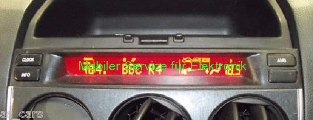 Mazda 6 - Oprava LCD informačný displej