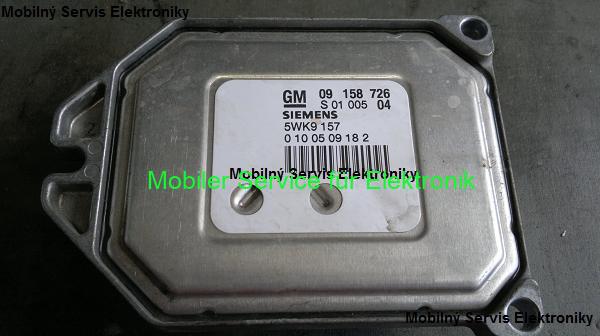 Oprava RJ Motora GM 24 443 879