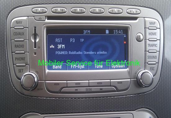 Oprava OEM Radia Ford C-max