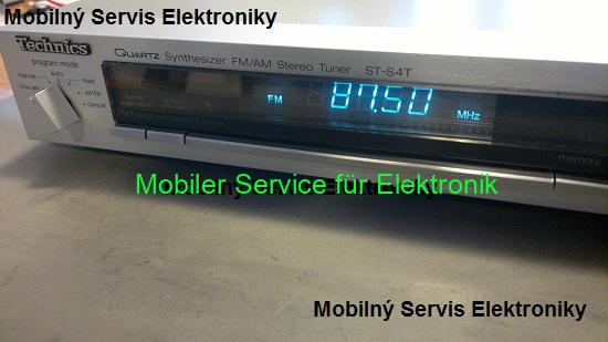Oprava FM Tuneru TECHNICS ST-S4T 