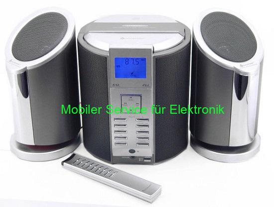 Soundmaster DISC 3800 - Oprava HiFi systému