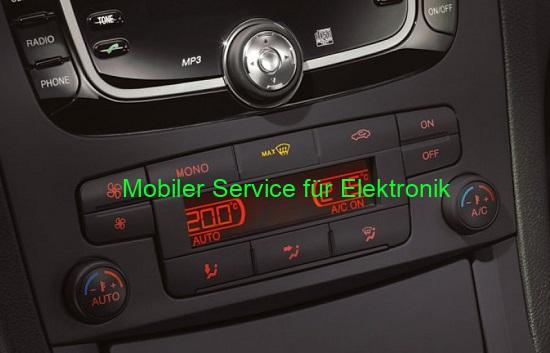 Ford Galaxy - Oprava panelu klimatizácie