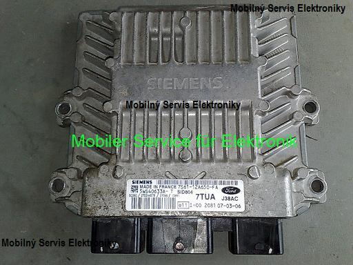 Oprava ECU Ford FIESTA