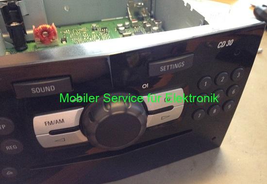 Delphi Grundig CD30 - Oprava OEM rádia