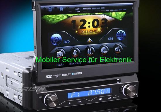 1-DIN Autoradio mit DVD – Diagnose