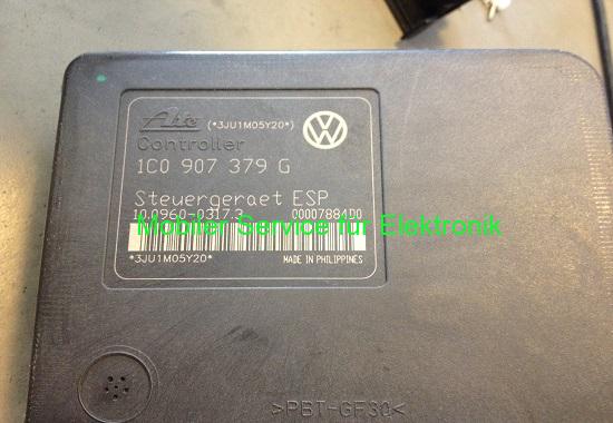 VW Golf - Oprava ABS
