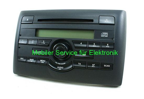 Visteon - Oprava OEM rádia Fiat STILO