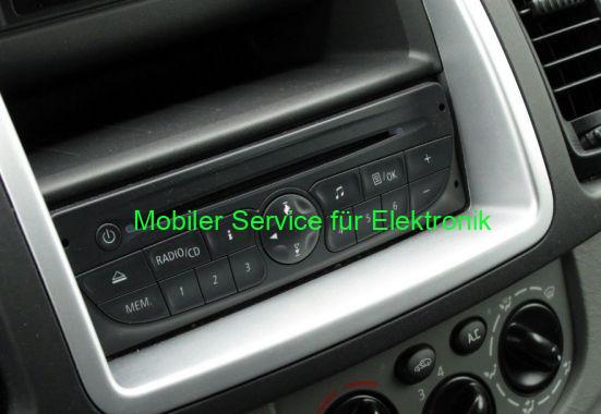 Opel Vivaro - Oprava OEM rádia