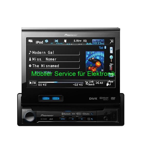 Pioneer AVH 6300 - Oprava vysúvania LCD displeja