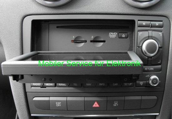 Audi RSN-E Reparatur von 2-DIN-Navigationssystemen
