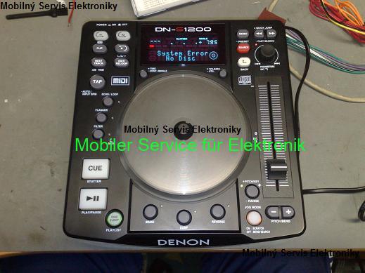 Oprava CD Player DENON DN-S1200