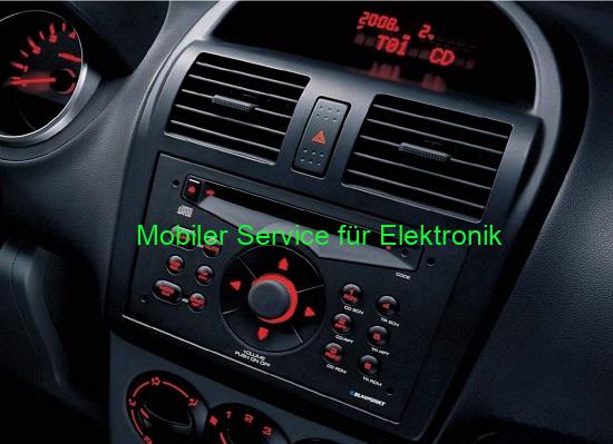 Suzuki IGNIS - Diagnostika rádia Blaupunkt
