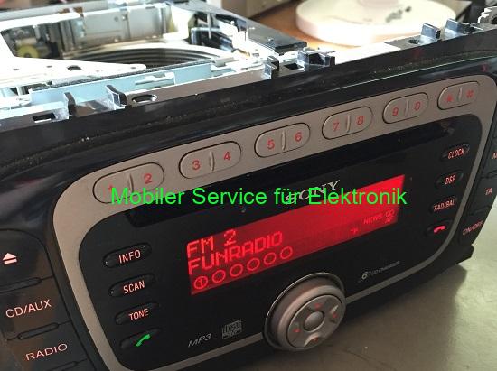 6CD – Reparatur des Ford SONY Radios