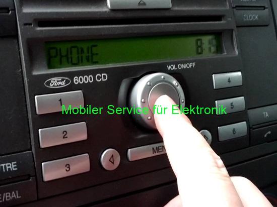 Oprava Ford 6000 CD