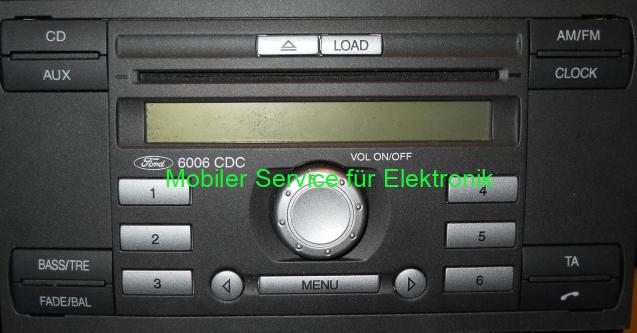 Oprava Ford 6006 CD