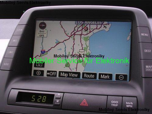 Oprava Navigácie Toyota PRIUS