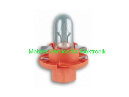 12 V Autobirne 1,1 W – orange Fassung