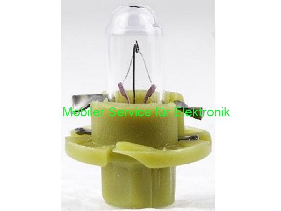 12 V Autobirne 1,3 W – olivgrüne Fassung