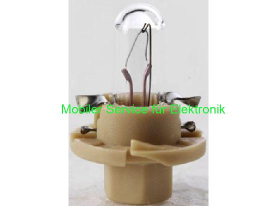 12 V Autobirne 1,5 W – beige Fassung