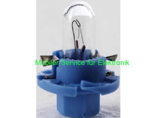 12 V Autobirne 1,2 W – blaue Fassung
