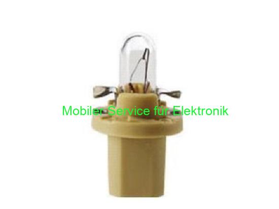 Autožiarovka 12V 1,5W čierne púzdro