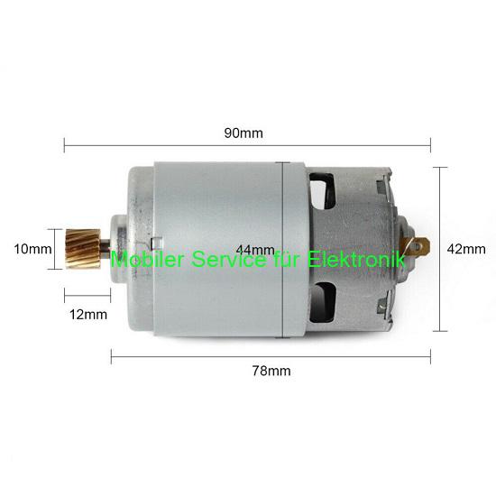 Mercedes parking brake DC Motor
