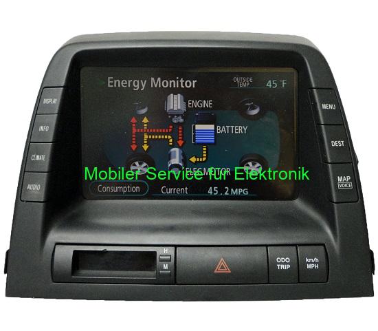 Navi Toyota PRIUS - Diagnostika