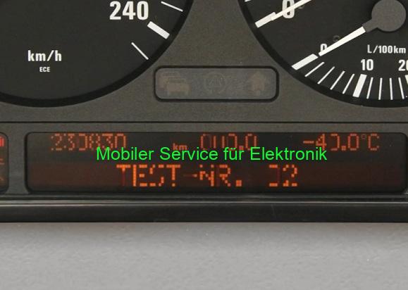 BMW E39 Display reparatur