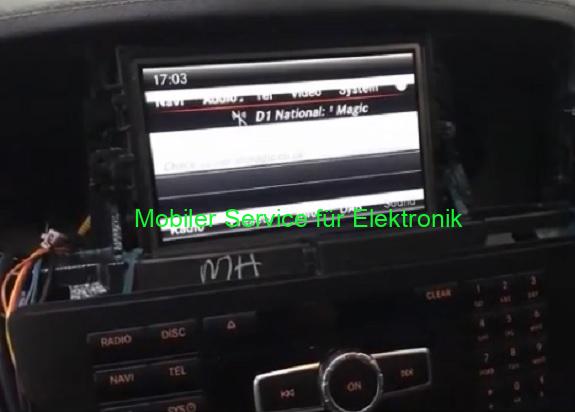 Oprava Info Displej NTG 4.5