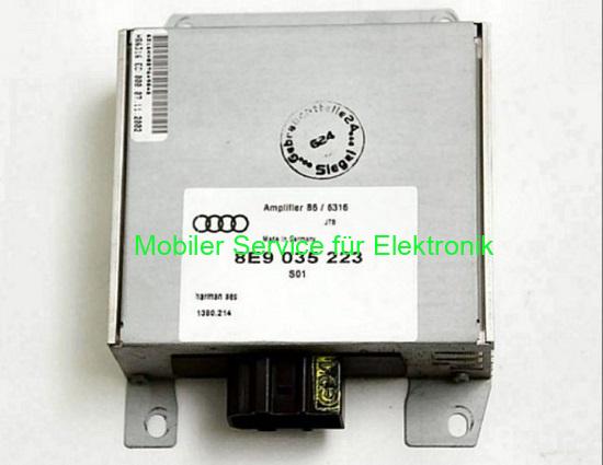 Audi A4 - Verstärkerreparatur
