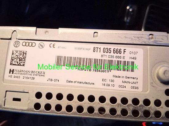 8T1 035 666 - Reparatur MMI 3G