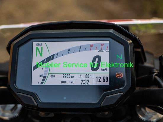 KAWASAKI Z 650 - Oprava displeja