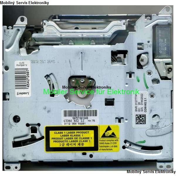 Saab navigačná mechanika DVD-M2 2.1