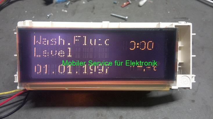 Oprava Info Display Opel ASTRA 99