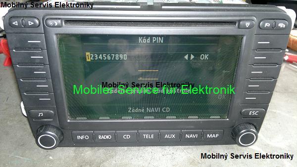 Oprava OEM Navigácie Blaupunkt BNO 881