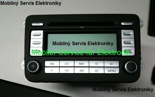 Oprava VW RCD-500
